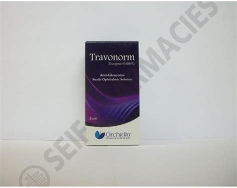 سعر دواء travonorm 0.004% eye drops. 5 ml