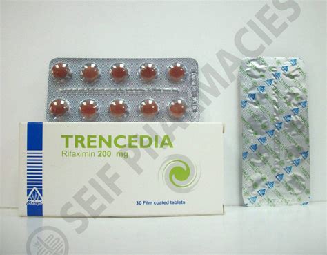 سعر دواء trencedia 200 mg 30 f.c. tabs.