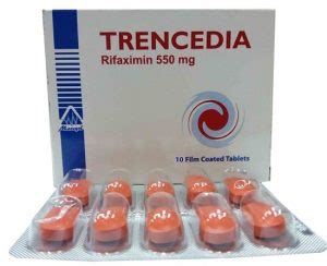 سعر دواء trencedia 550 mg 10 f.c. tabs.