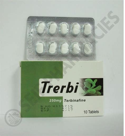 سعر دواء trerbi 250 mg 10 tab.