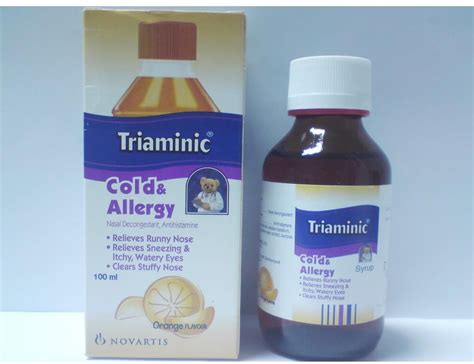 سعر دواء triaminic cough syrup 100ml