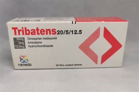 سعر دواء tribatens 40/5/25mg 30 f.c. tabs.