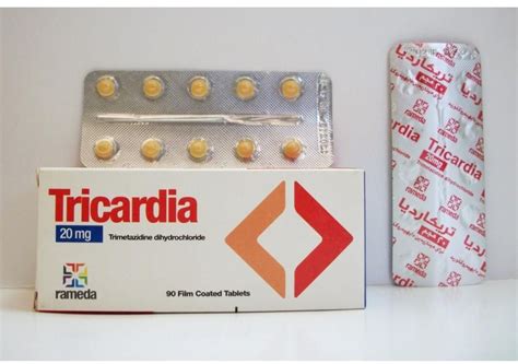 tricardia 20mg 90 tab