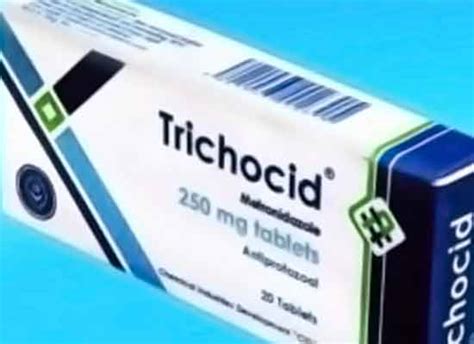 سعر دواء trichocid 250mg 20 tab.