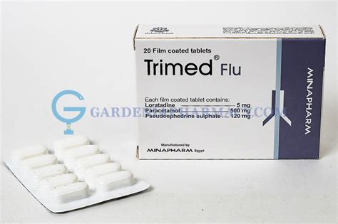سعر دواء trimed flu 20 f.c. tabs.