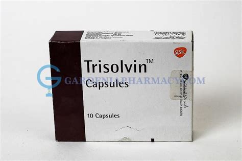 سعر دواء trisolvin 10 soft gelatin caps.