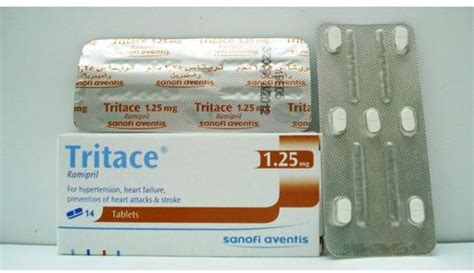 سعر دواء tritace 1.25mg 14 tab.