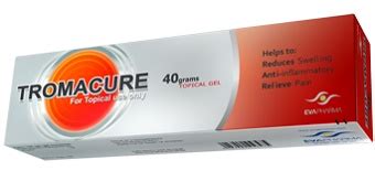 tromacure topical gel 40 gm