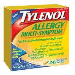 tylenol allergy multi-symptom 72 cap