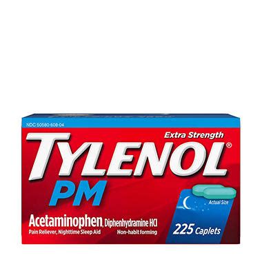 سعر دواء tylenol pm caplets 225cap