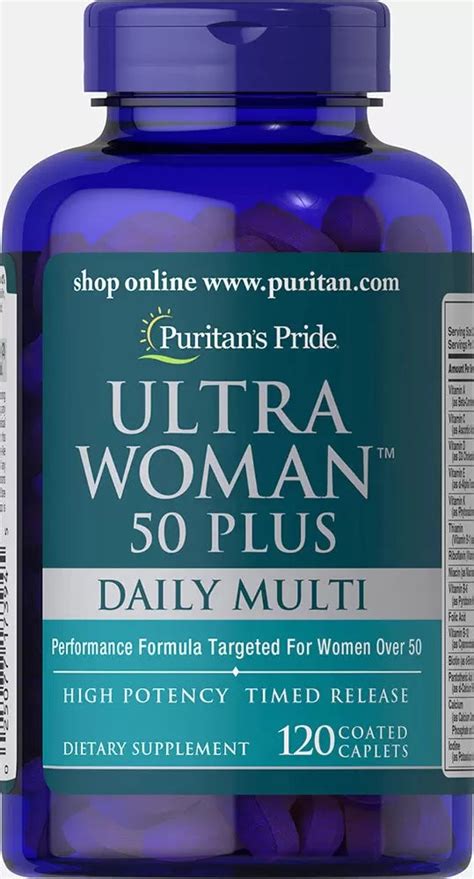 ultra woman 50 plus 120 coated caplets (illegal import)