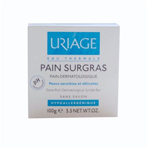 uriage soap pain surgras 100 gm