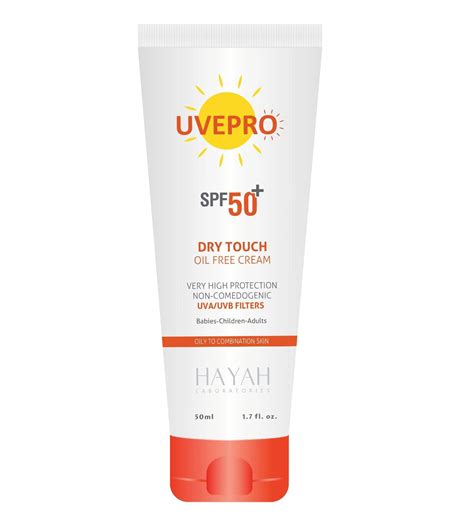 uvepro spf50+ dry touch oil free cream 50 ml