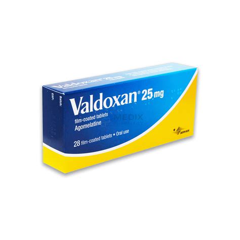 valdoxan 25mg 7 f.c. tabs.