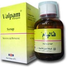 valpam 2mg/5ml syrup 120ml