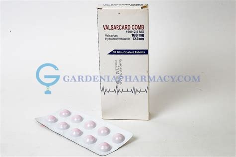 valsarcard comb 160/12.5 mg 10 tab