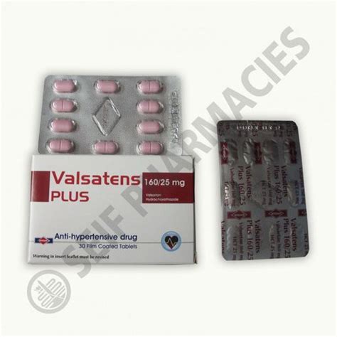 سعر دواء valsatens plus 160/25mg 30 f.c. tab.