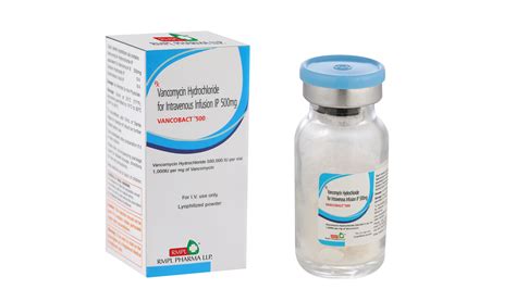 vancobact 500 mg vial for i.v. inf.