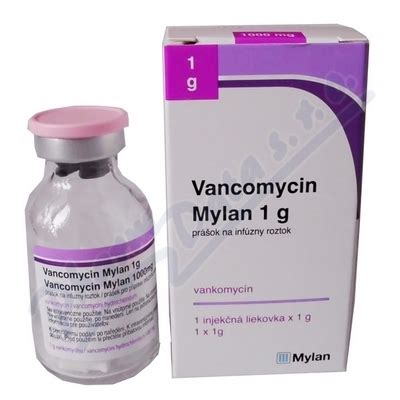 vancomycine mylan 1 g vial