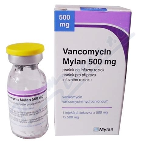 سعر دواء vancomycine mylan 500mg vial