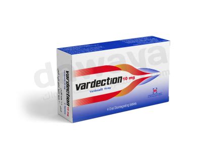 سعر دواء vardection 10 mg 4 oro-dispersible tabs.