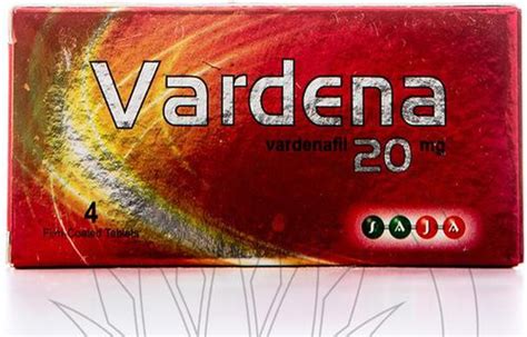 سعر دواء vardena 20 mg 4 f.c. tabs