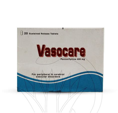 vasocare 400mg s.r. 20 tab.