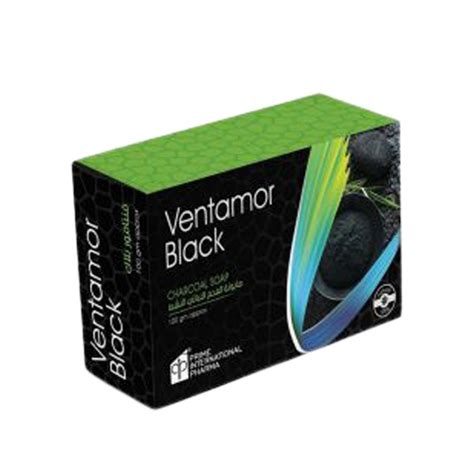 ventamor black charcoal soap 100 gm