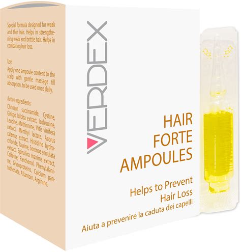 verdex hair forte 12 ampoules 5 ml