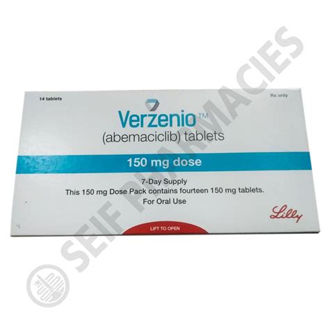 verzenio 150 mg 14 tabs.