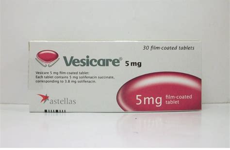 سعر دواء vesicare 5 mg 30 f.c. tab