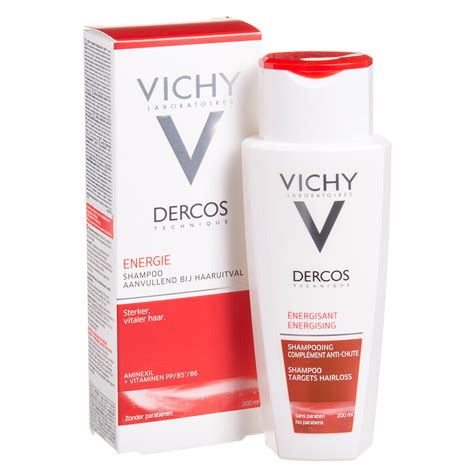 vichy dercos energising shampoo complement to hair-loss treatment 200 ml