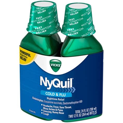 سعر دواء vicks nyquil cold  flu original 295 ml