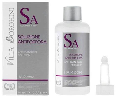 villa borghini anti-dandruff solution 6 mono-dose*15ml