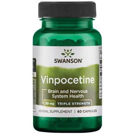 vinpocetine 30 mg 60 softgels (illegal import)