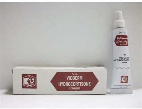 vioderm hydrocortisone cream 5 gm