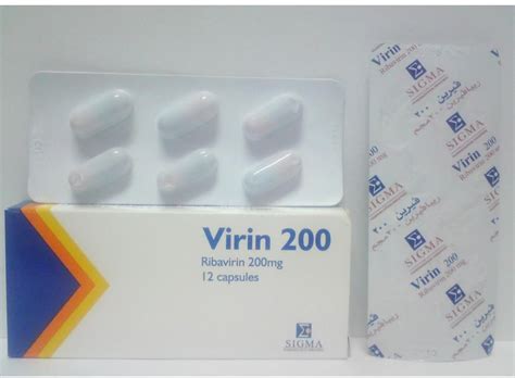 سعر دواء virin 200mg 12 caps.