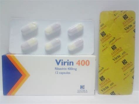 سعر دواء virin 400mg 12caps.