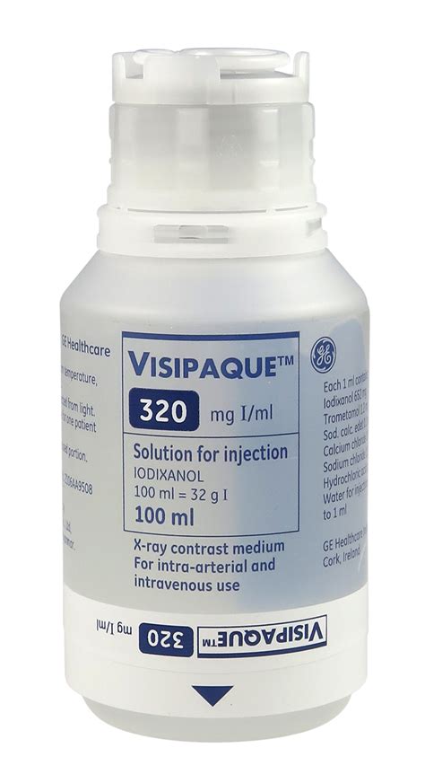 visipaque 320 mg 100ml 1 vial