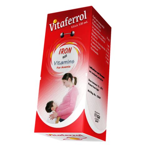 سعر دواء vitaferrol elixir 120 ml