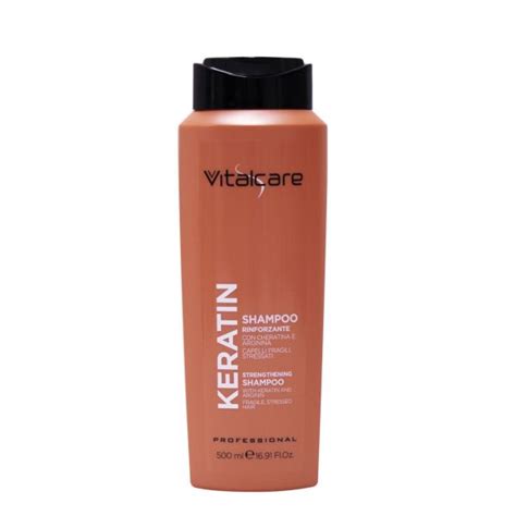 vital care shampoo keratin oil 500ml