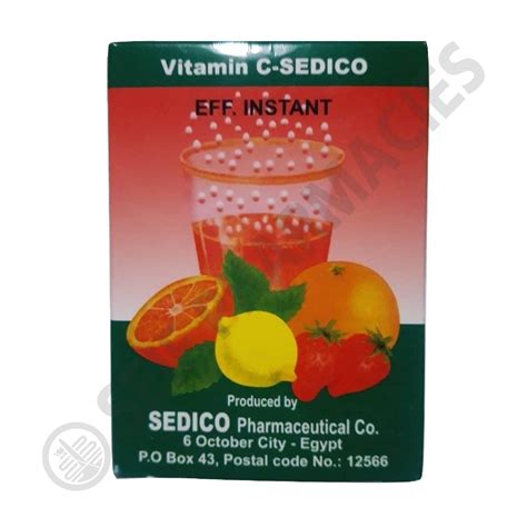 سعر دواء vitamin c plus sedico 10 eff. sachets
