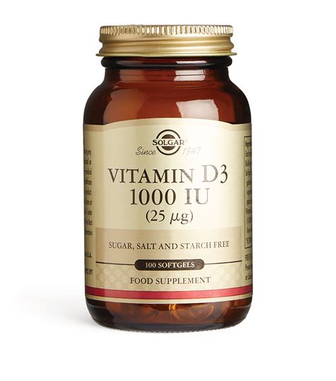 vitamin d3 1000 iu 100 softgels (illegal import)