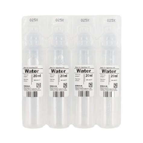 سعر دواء water for injection b.p