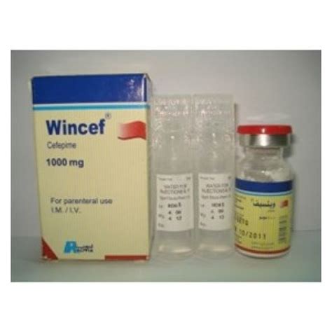 سعر دواء wincef 2gm vial i.m & i.v inj.