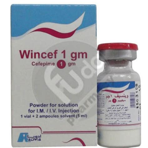 سعر دواء wincef 500 mg i.m./i.v. vial