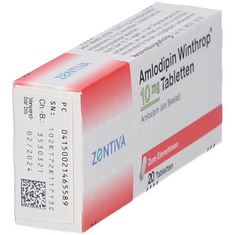 winidipine winthrop 10 mg 10 tab