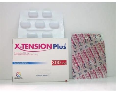 سعر دواء x-tension plus 300mg 14/tab