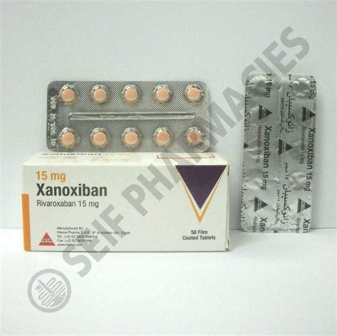 xanoxiban 15 mg 50 f.c. tabs.