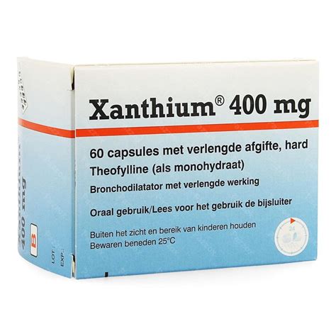 xanthium sr 400mg 10 caps.
